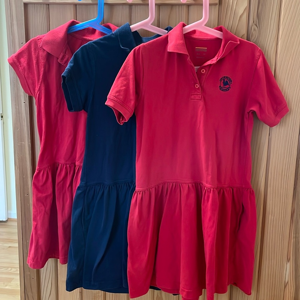 Primrose Dennis Uniform Dresses Size Youth Small 7-8